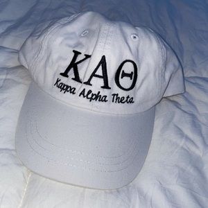 KAPPA ALPHA THETA Baseball Hat 🧢 🤍